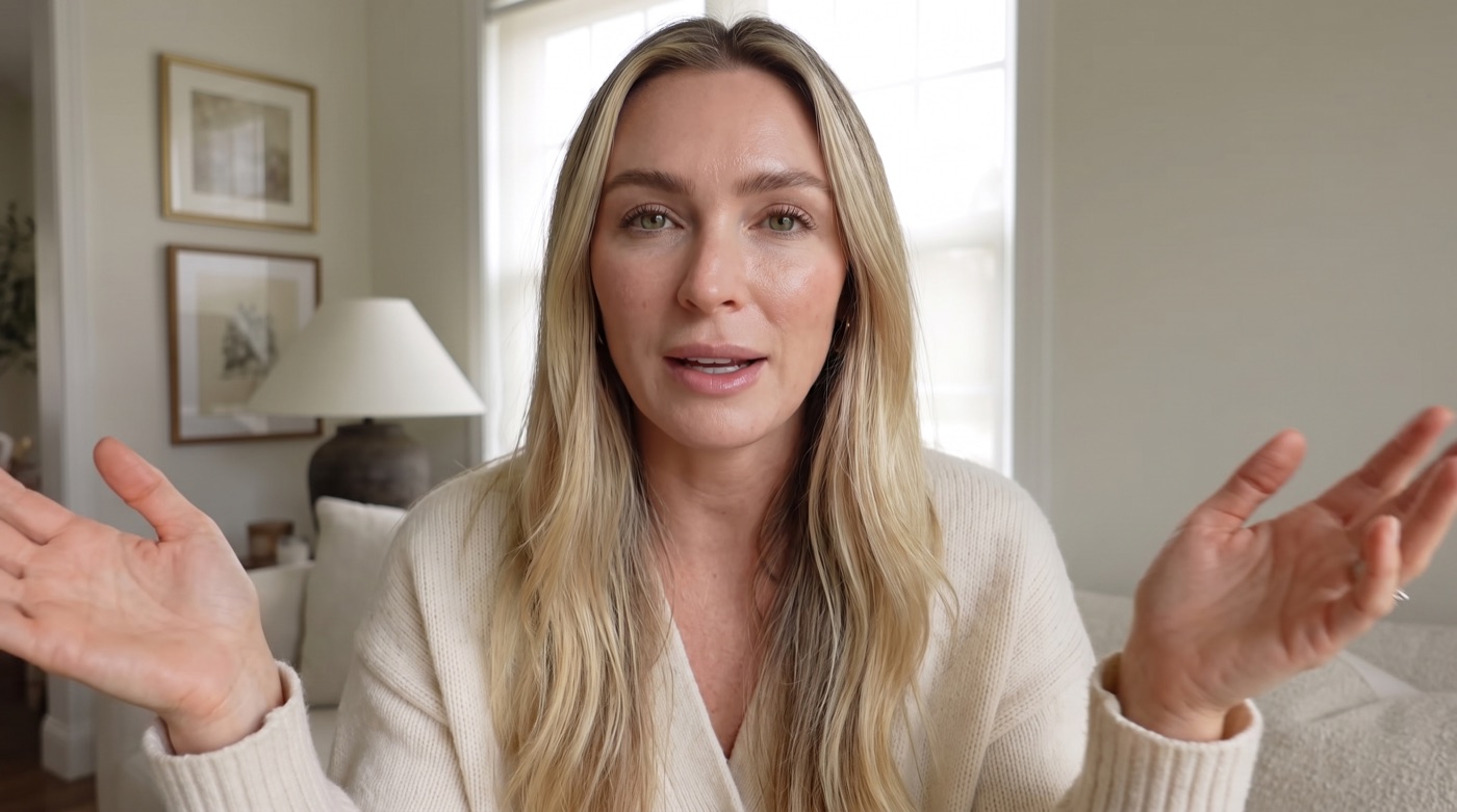 Britt explaining the repost routine